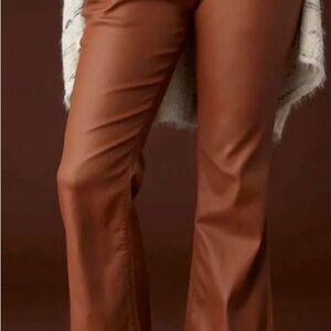 boutique a lot 8 pairs of Faux Leather pants in Warm Cognac COCO and Carmen